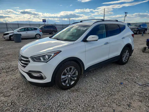5XYZUDLA3JG541921 — 2018 Hyundai Santa FE Sport, Град (Hail), фото до ремонта
