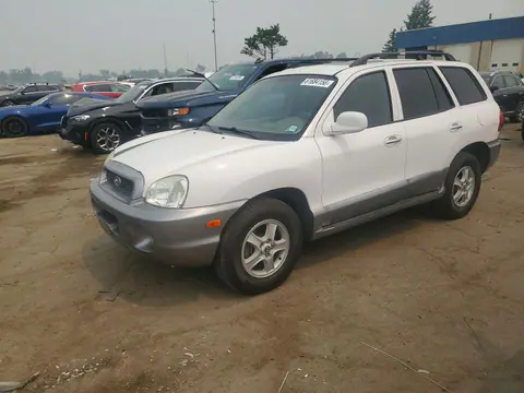 KM8SC13EX4U705363 — 2004 Hyundai Santa FE, Задняя часть (Rear End), фото до ремонта