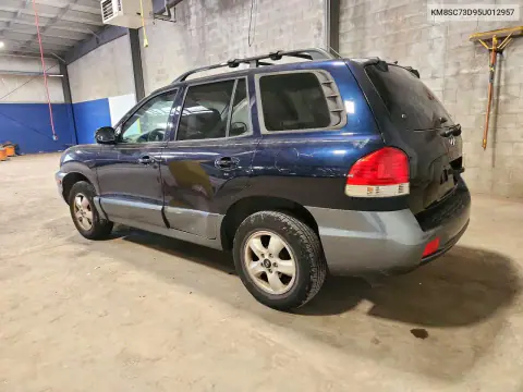 2005 Hyundai Santa Fe Gls VIN KM8SC73D95U012957 фото 2