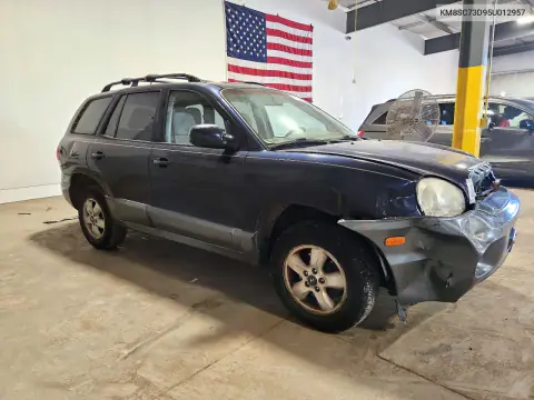 2005 Hyundai Santa Fe Gls VIN KM8SC73D95U012957 фото 4