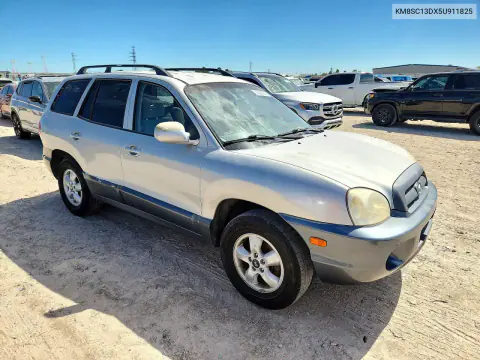 2005 Hyundai Santa Fe Gls VIN KM8SC13DX5U911825 фото 4