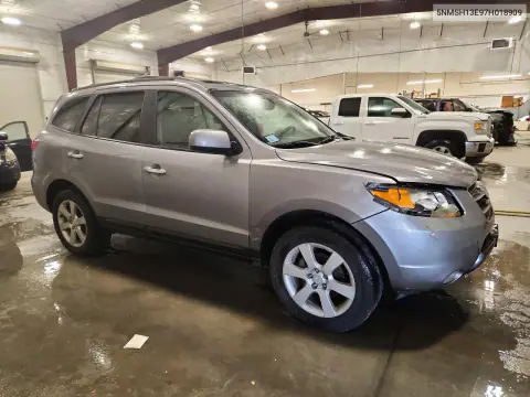 2007 Hyundai Santa Fe Se VIN 5NMSH13E97H018909 фото 4