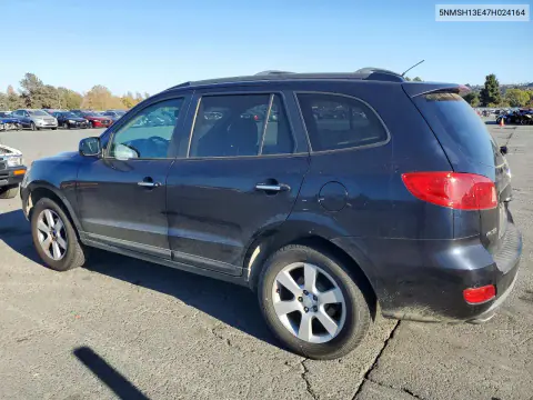 2007 Hyundai Santa Fe Se VIN 5NMSH13E47H024164 фото 2