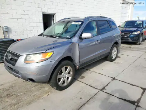 5NMSH73E87H124531 Hyundai Santa FE 2007 — повреждение Передняя часть, фото до ремонта
