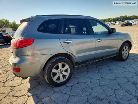 2008 Hyundai Santa Fe VIN 5NMSH13E88H141442 фото 3
