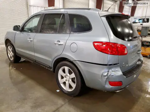 2008 Hyundai Santa Fe Se VIN 5NMSH73E08H203824 фото 2