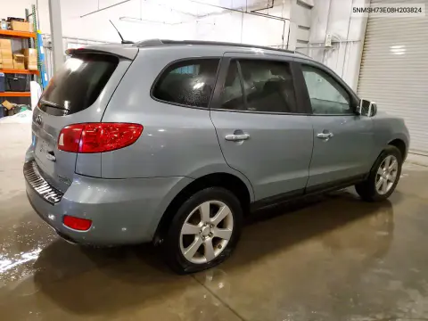 2008 Hyundai Santa Fe Se VIN 5NMSH73E08H203824 фото 3