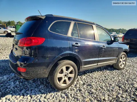 5NMSH13E18H166781 — 2008 Hyundai Santa FE, фото 3 с аукциона Copart, Передняя часть