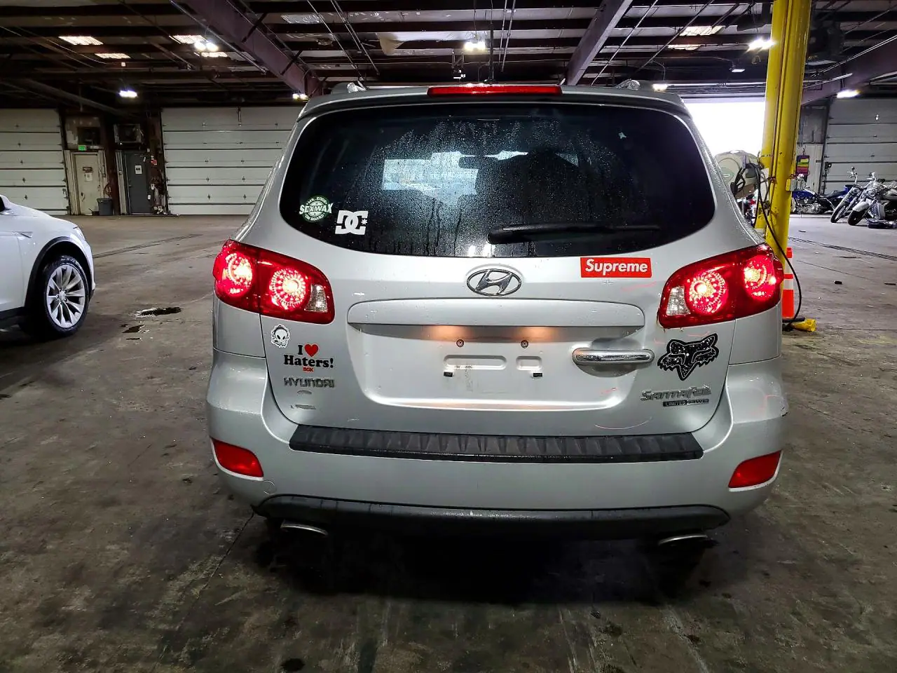5NMSH73E78H187623 — 2008 Hyundai Santa FE, фото 6 с аукциона Copart, Передняя часть