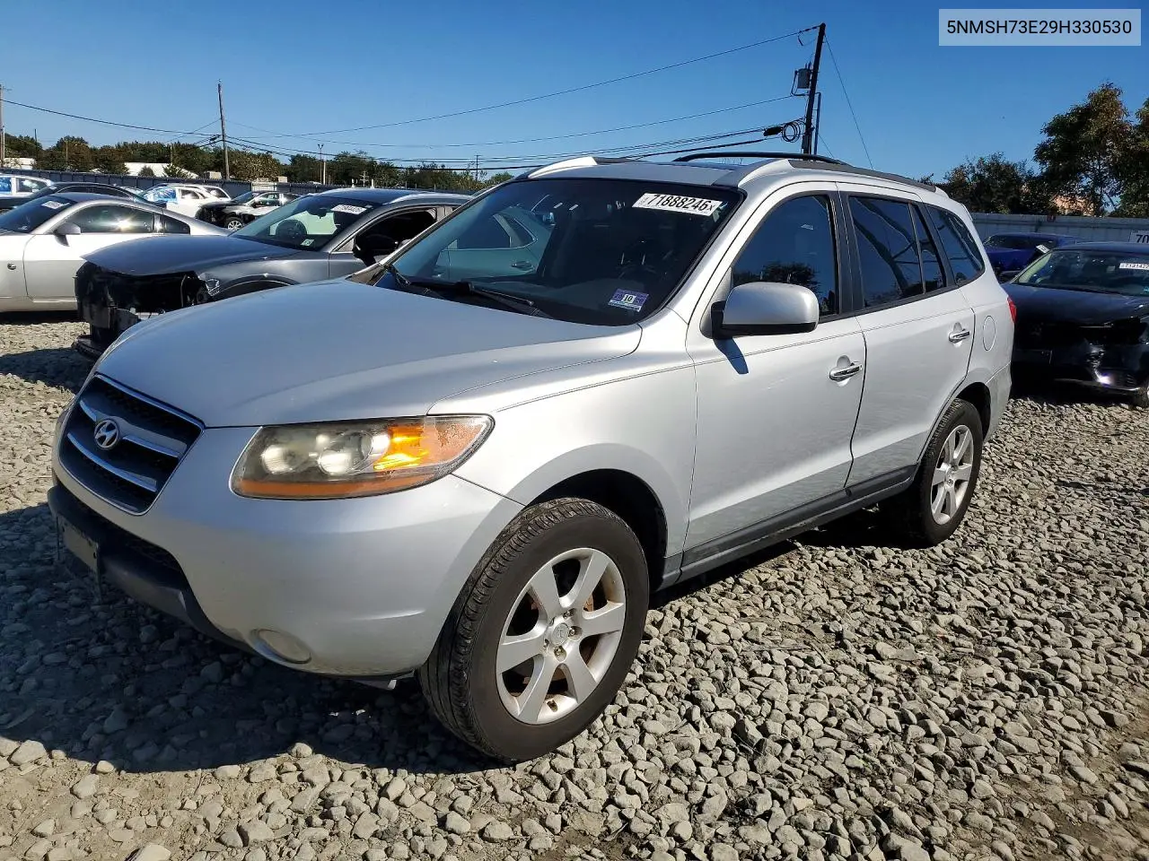 2009 Hyundai Santa Fe Limited VIN 5NMSH73E29H330530 фото 1