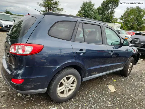2011 Hyundai Santa Fe Gls VIN 5XYZGDAB1BG073840 фото 3