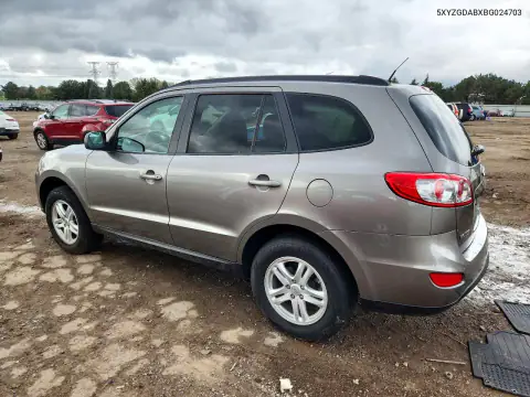 5XYZGDABXBG024703 — 2011 Hyundai Santa FE, фото 2 с аукциона Copart, Задняя часть