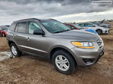 5XYZGDABXBG024703 — 2011 Hyundai Santa FE, фото 4 с аукциона Copart, Задняя часть