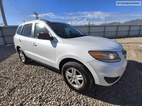 2012 Hyundai Santa Fe Gls VIN 5XYZGDAB0CG099993 фото 4