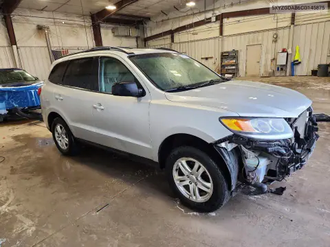 2012 Hyundai Santa Fe Gls VIN 5XYZGDAB6CG145875 фото 4