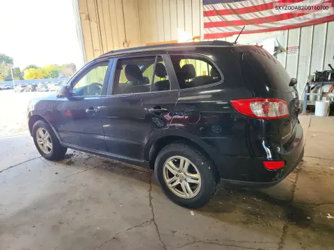 2012 Hyundai Santa Fe Gls VIN 5XYZGDAB2CG160700 фото 2