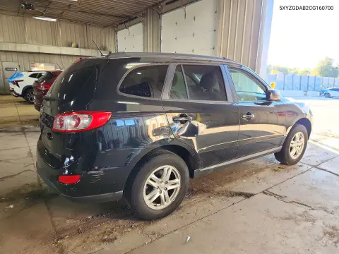 2012 Hyundai Santa Fe Gls VIN 5XYZGDAB2CG160700 фото 3