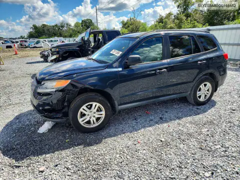 5XYZG3AB0CG166652 — 2012 Hyundai Santa FE, Передняя часть, фото до ремонта