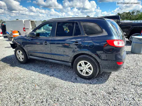 5XYZG3AB0CG166652 — 2012 Hyundai Santa FE, фото 2 с аукциона Copart, Передняя часть