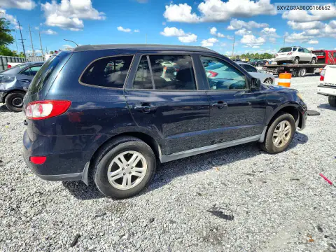 5XYZG3AB0CG166652 — 2012 Hyundai Santa FE, фото 3 с аукциона Copart, Передняя часть