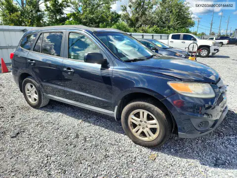 5XYZG3AB0CG166652 — 2012 Hyundai Santa FE, фото 4 с аукциона Copart, Передняя часть