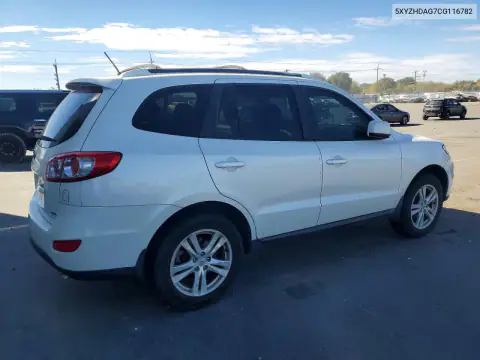 5XYZHDAG7CG116782 — 2012 Hyundai Santa FE, фото 3 с аукциона Copart, Задняя часть