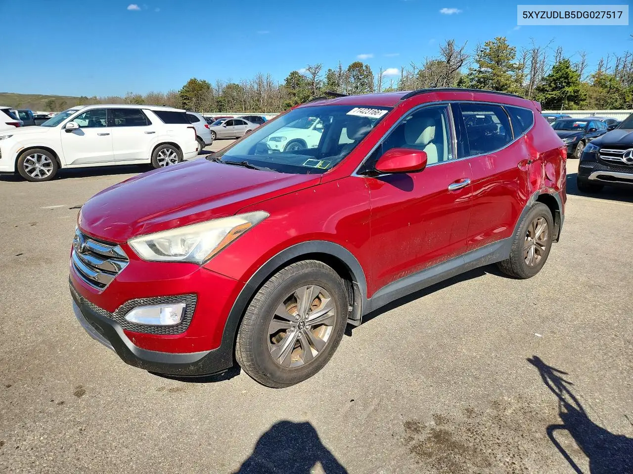 2013 Hyundai Santa Fe Sport 2.4L VIN 5XYZUDLB5DG027517 фото 1