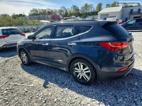 2013 Hyundai Santa Fe Sport 2.0T VIN 5XYZU3LAXDG091330 фото 2
