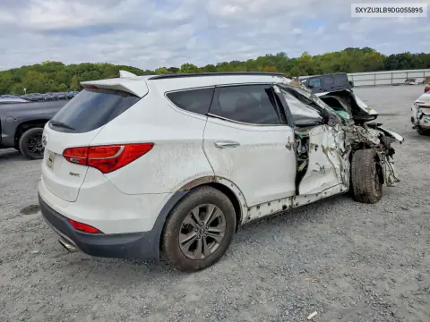 2013 Hyundai Santa Fe Sport 2.4L VIN 5XYZU3LB9DG055895 фото 3