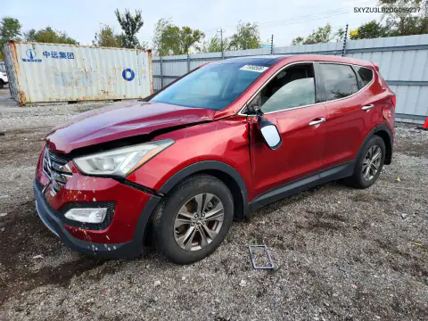 5XYZU3LB2DG059237 — 2013 Hyundai Santa FE, Задняя часть, фото до ремонта