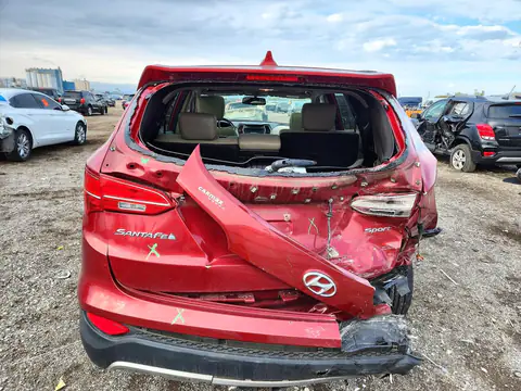 5XYZU3LB2DG059237 — 2013 Hyundai Santa FE, фото 6 с аукциона Copart, Задняя часть