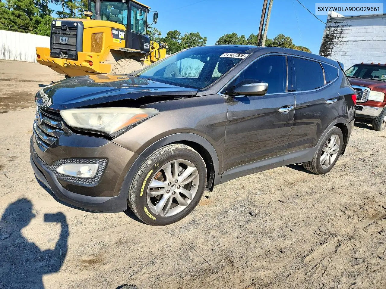 2013 Hyundai Santa Fe Sport 2.0T VIN 5XYZWDLA9DG029661 фото 1