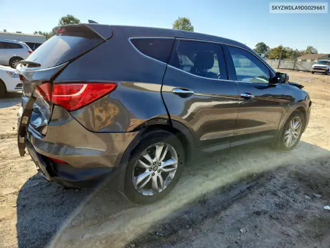 2013 Hyundai Santa Fe Sport 2.0T VIN 5XYZWDLA9DG029661 фото 3