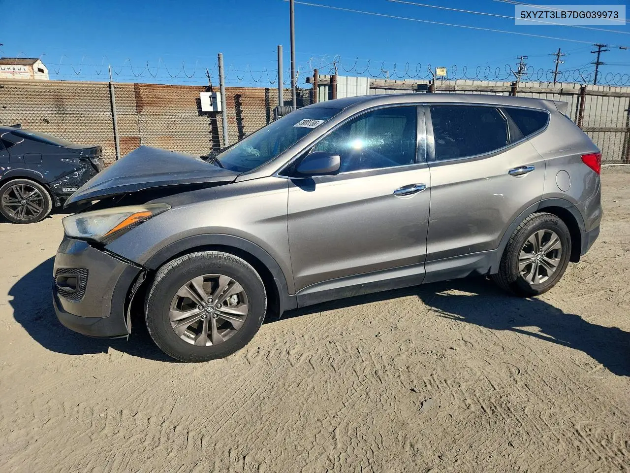5XYZT3LB7DG039973 Hyundai Santa FE 2013 — повреждение Передняя часть, фото до ремонта