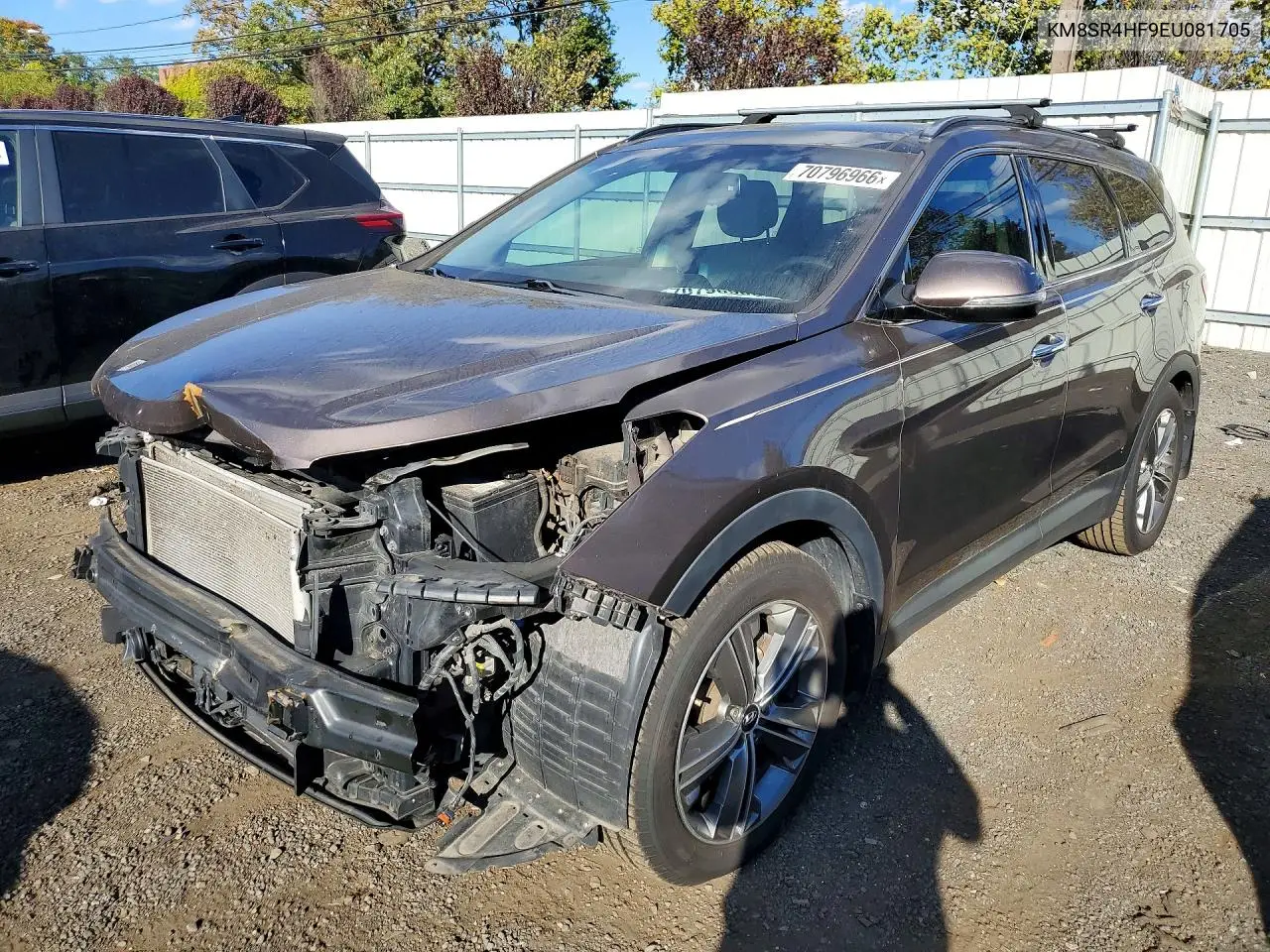 2014 Hyundai Santa Fe Limited VIN KM8SR4HF9EU081705 фото 1