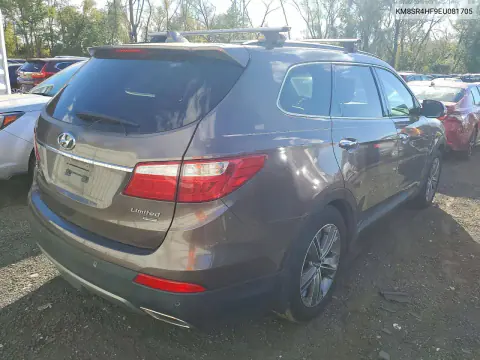 2014 Hyundai Santa Fe Limited VIN KM8SR4HF9EU081705 фото 3