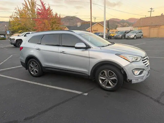KM8SN4HF6EU043828 — 2014 Hyundai Santa FE, Передняя часть (Front End), фото до ремонта