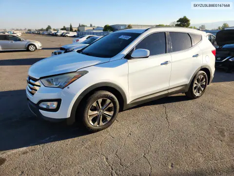 5XYZU3LB8EG167668 — 2014 Hyundai Santa FE, Мелкие вмятины и царапины, фото до ремонта