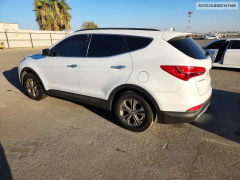 2014 Hyundai Santa Fe Sport 2.4L VIN 5XYZU3LB8EG167668 фото 2