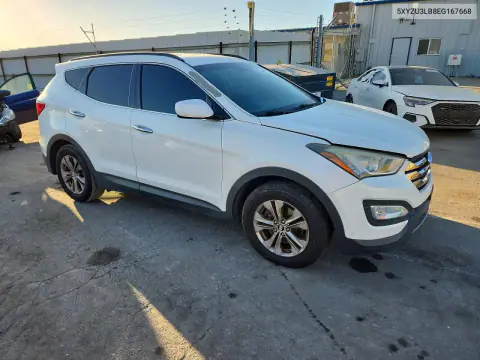2014 Hyundai Santa Fe Sport 2.4L VIN 5XYZU3LB8EG167668 фото 4
