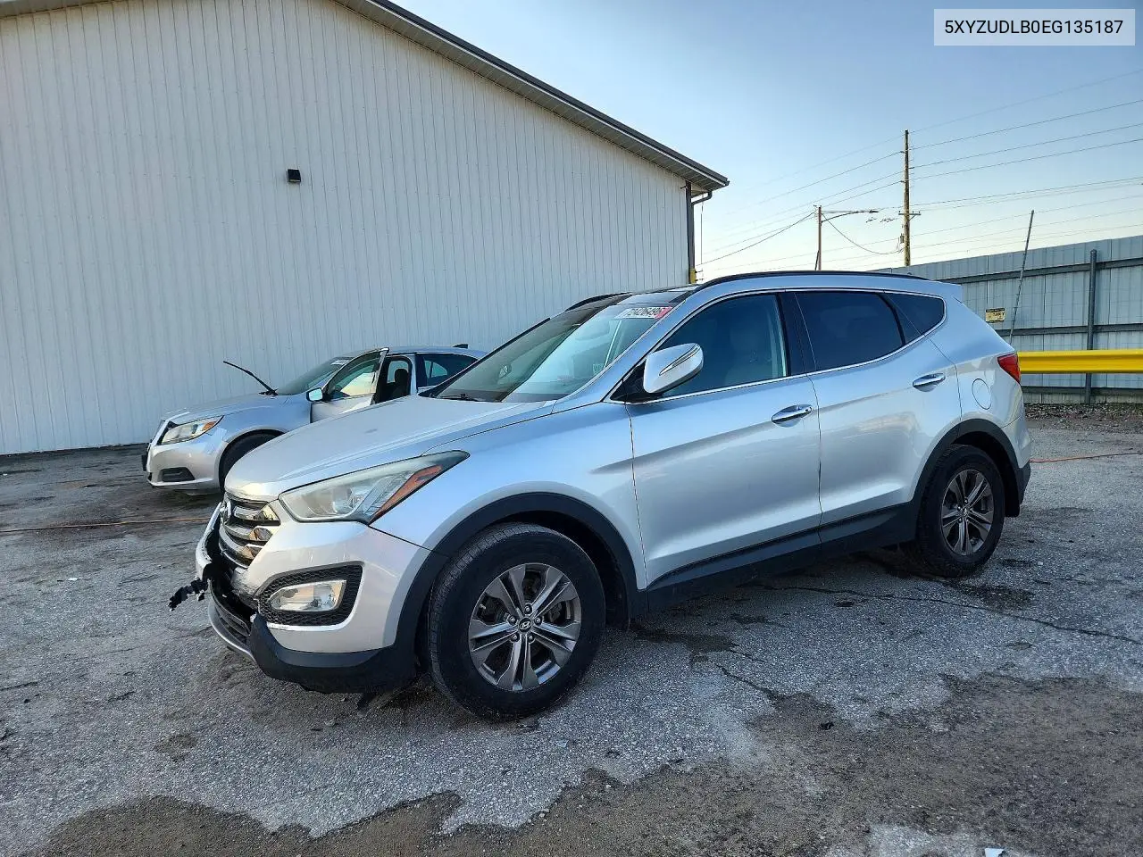 2014 Hyundai Santa Fe Sport 2.4L VIN 5XYZUDLB0EG135187 фото 1