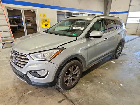 KM8SM4HFXFU125758 — 2015 Hyundai Santa FE, Передняя часть (Front End), фото до ремонта