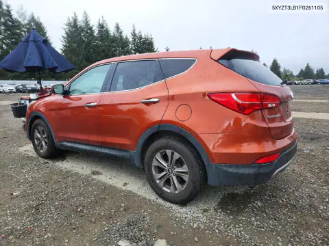 2015 Hyundai Santa Fe Sport 2.4L VIN 5XYZT3LB1FG261105 фото 2