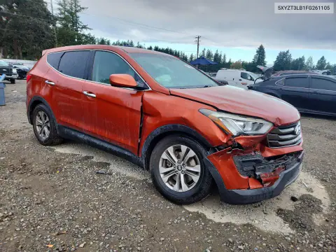 2015 Hyundai Santa Fe Sport 2.4L VIN 5XYZT3LB1FG261105 фото 4
