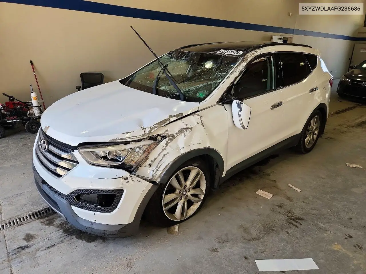 2015 Hyundai Santa Fe Sport 2.0T VIN 5XYZWDLA4FG236686 фото 1