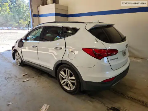 2015 Hyundai Santa Fe Sport 2.0T VIN 5XYZWDLA4FG236686 фото 2