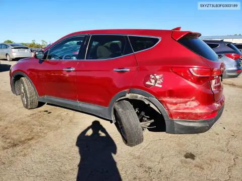 2015 Hyundai Santa Fe Sport 2.4L VIN 5XYZT3LB3FG303189 фото 2