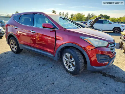 2015 Hyundai Santa Fe Sport 2.4L VIN 5XYZT3LB3FG303189 фото 4