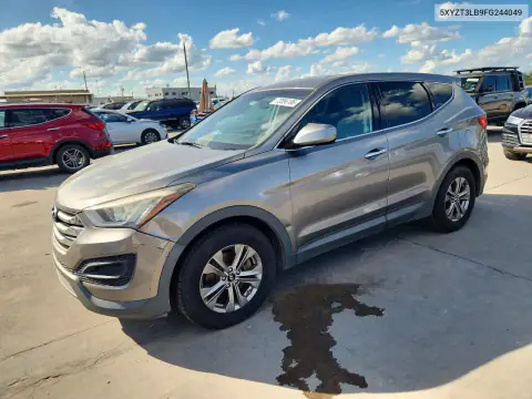 5XYZT3LB9FG244049 — 2015 Hyundai Santa FE, Передняя часть, фото до ремонта