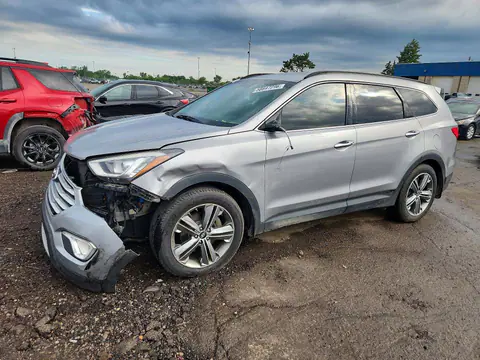 KM8SN4HF3GU144232 — 2016 Hyundai Santa FE, Передняя часть (Front End), фото до ремонта